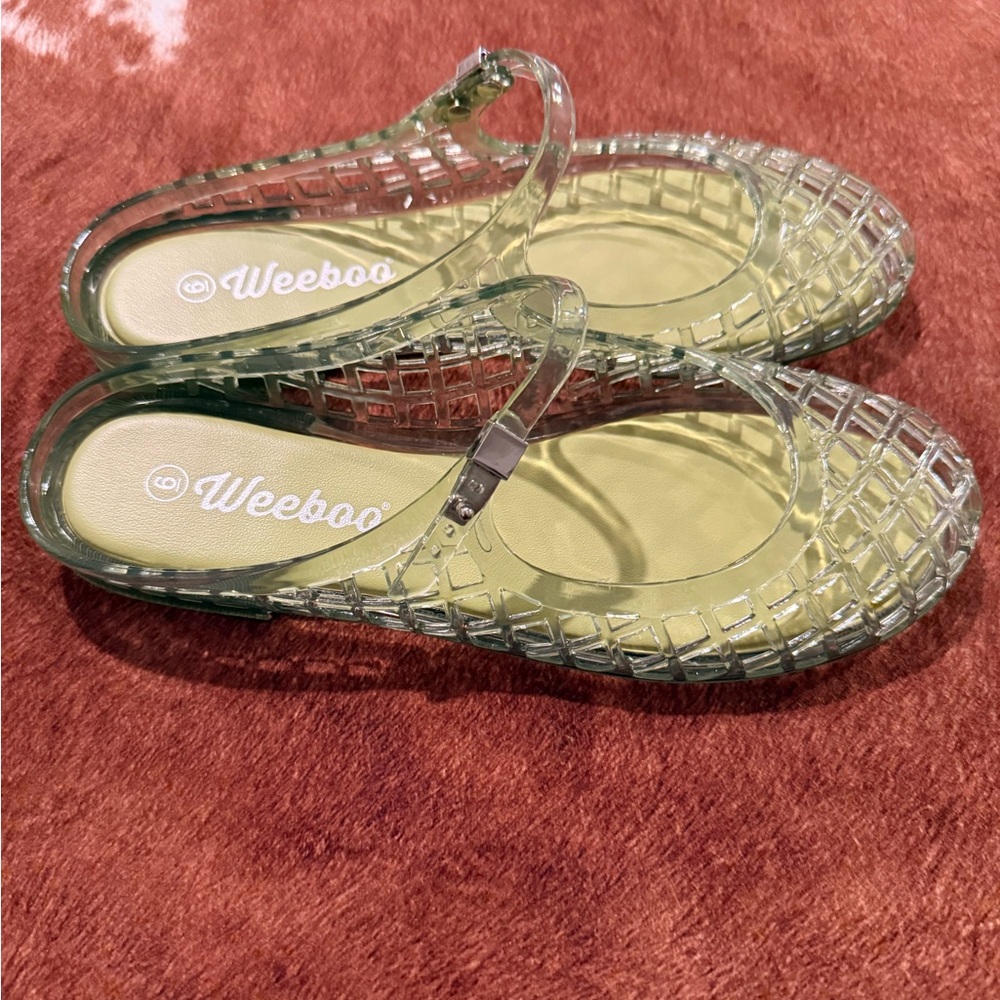 Jelly Mary Jane Flats - Picture 2 of 4